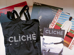 Cliché Música (totebag preto + zine + 5 LPs)