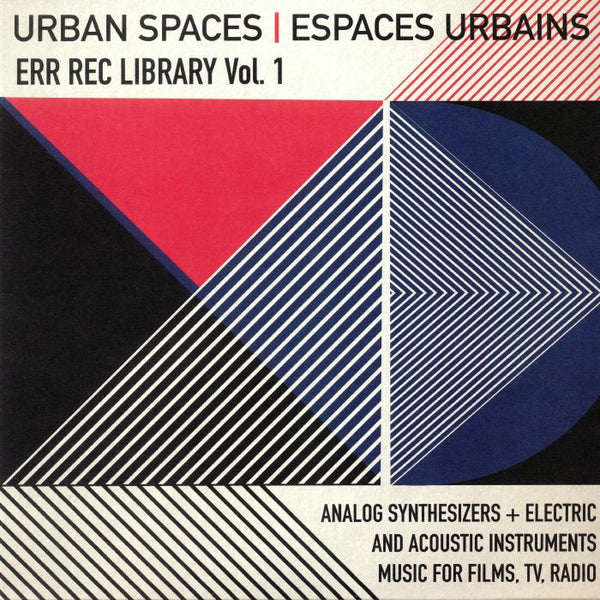 ERR REC Library Vol.1 Urban Spaces/Espaces Urbains