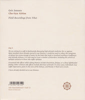 Cho Oyu 8201m - Field Recordings From Tibet