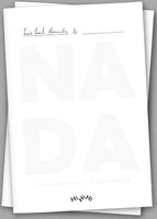 Nada: um livro para colorir coisa nenhuma