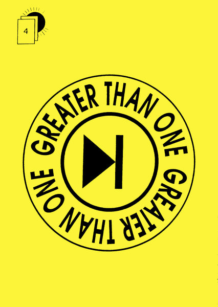 Greater Than One / Kunst