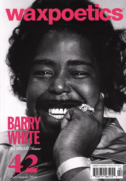 Wax Poetics #42  July/August 2010 (Barry White / Gil Scott-Heron / D´Angelo / Erykah Badu)